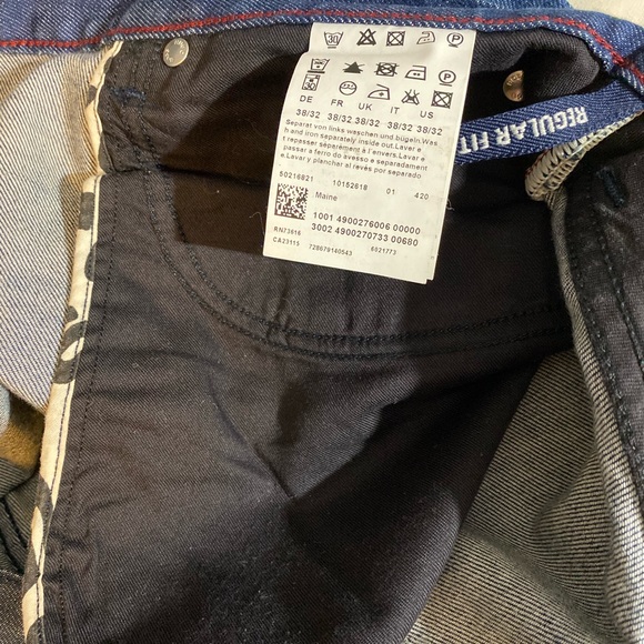 Mens Pants-Hugo Boss Stretch Pants - Picture 6 of 10